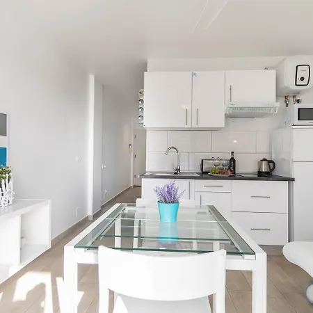 Apartament El Molino Canario, Estudio Vista Piscina