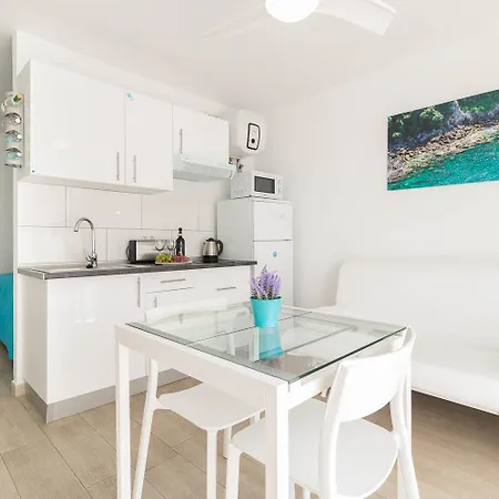 Apartament El Molino Canario, Estudio Vista Piscina