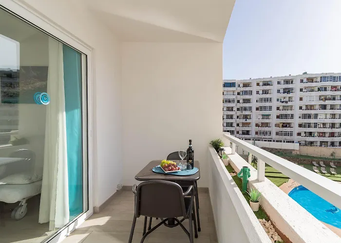 El Molino Canario, Estudio Vista Piscina アパート